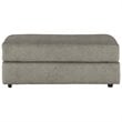 Maklaine Modern / Contemporary Oversized Accent Ottoman in Ash
