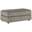 Maklaine Modern / Contemporary Oversized Accent Ottoman in Ash