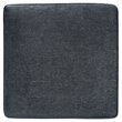 Maklaine Modern / Contemporary Oversized Accent Ottoman in Slate