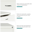 Maklaine Home Office Lateral Metal Filing Cabinet 30