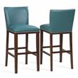 Maklaine Contemporary Faux Leather 30