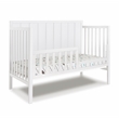 Maklaine Modern / Contemporary 4-in-1 Convertible Crib White