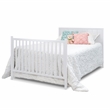 Maklaine Modern / Contemporary 4-in-1 Convertible Crib White