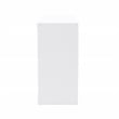 Maklaine Transitional Six Cubby Open Back Storage Cabinet in White Wood