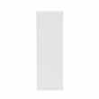 Maklaine Transitional Six Cubby Open Back Storage Cabinet in White Wood
