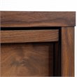 Maklaine Traditional Engineered Wood 4-Drawer Chest in Grand Walnut