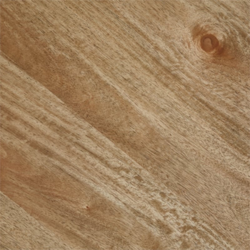 Maklaine Wood Modern Traditional Light Brown Finish Coffee Table