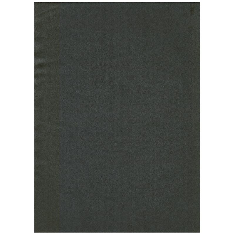 Maklaine Traditional Full-size Suede Futon in Gray-Frame Not Included