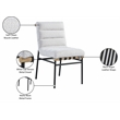 Maklaine Modern / Contemporary Cream Dining Chair (Set of 2)