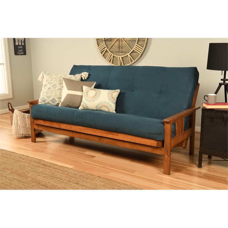 Maklaine Cotton & Foam Full-size Futon 7