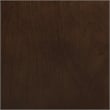 Maklaine Mid-Century Wood Record Storage Media Console - Dark Brown