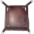 Maklaine Wood Modern Traditional Chiavari Chair In Mahogany Finish