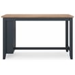 Maklaine Wood Farmhouse Light Brown Counter Height Dining Table