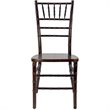 Maklaine Modern / Contemporary Wood Chiavari Chair In Fruitwood