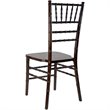 Maklaine Modern / Contemporary Wood Chiavari Chair In Fruitwood