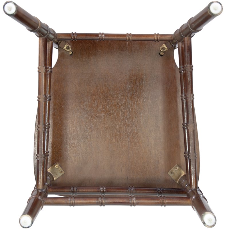 Maklaine Modern / Contemporary Wood Chiavari Chair In Fruitwood