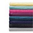 Maklaine Polyester Solid Microlight Plush Oversized Blanket in Black