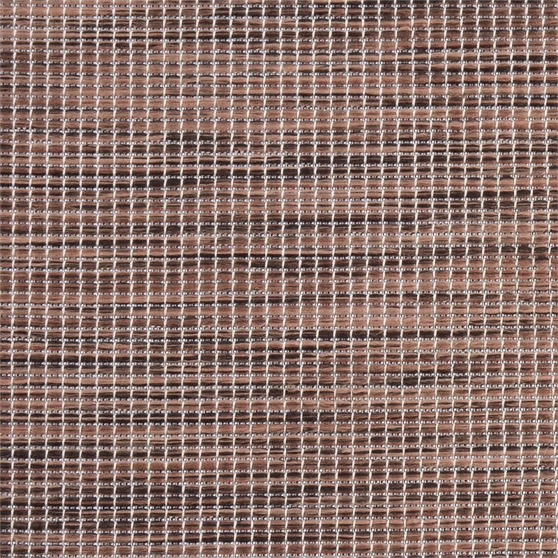 Maklaine Contemporary 10' x 14' Natural Fabric Indoor Area Rug