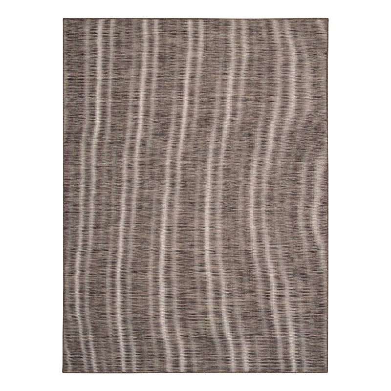 Maklaine Contemporary 10' x 14' Natural Fabric Indoor Area Rug