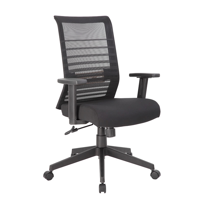 Maklaine Contemporary Linear Mesh Adjustable Computer Desk Chair