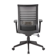Maklaine Contemporary Linear Mesh Adjustable Computer Desk Chair