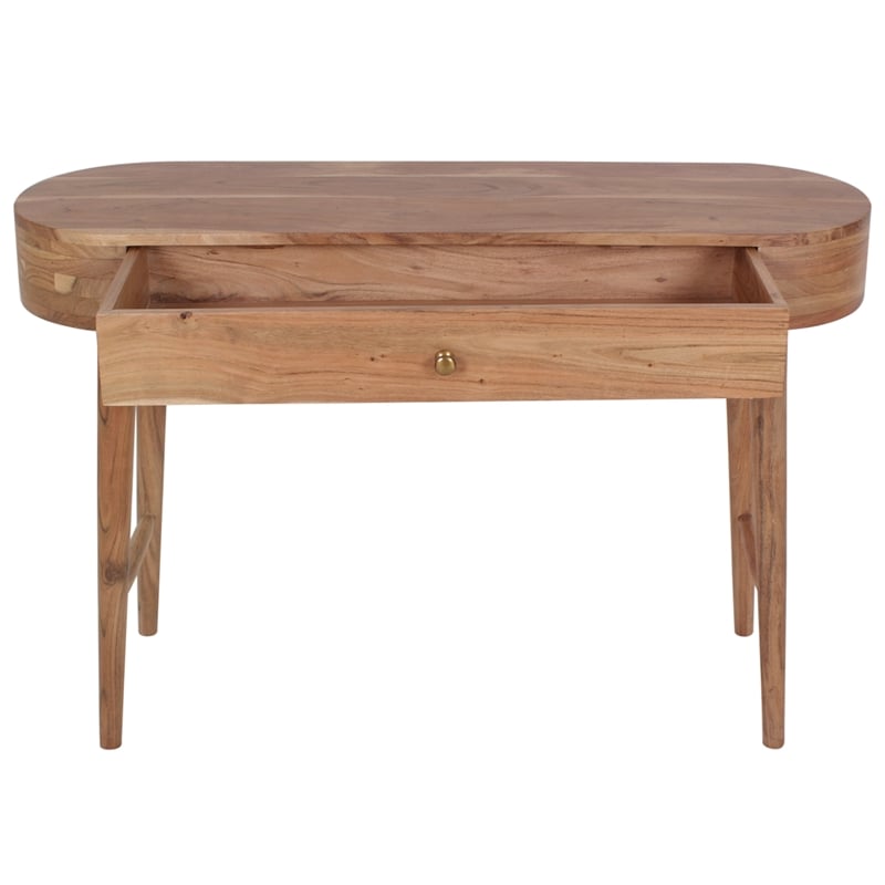 Maklaine Elegant Wood Mid-Century 30