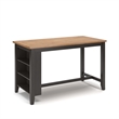 Maklaine Wood Farmhouse Light Brown Counter Height Dining Table