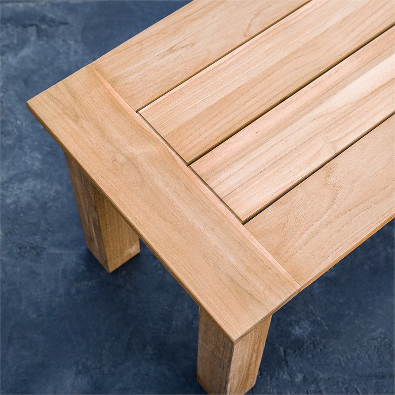 Maklaine Outdoor Dining Bench 80