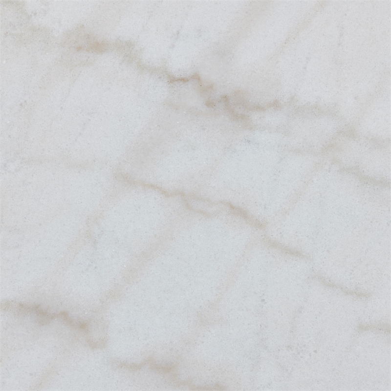 Maklaine Modern / Contemporary Coffee Table with White Marble Top