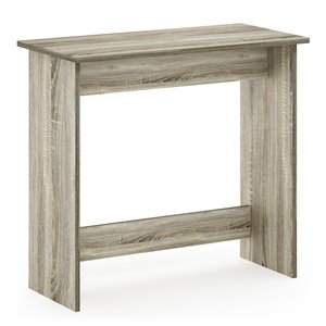 Maklaine Contemporary Engineered Wood Simplistic Study Table in Sonoma Oak