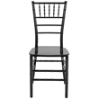 Maklaine Modern Traditional Chiavari Dining Chair in Mahogany