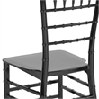 Maklaine Modern Traditional Chiavari Dining Chair in Mahogany