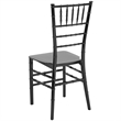 Maklaine Modern Traditional Chiavari Dining Chair in Mahogany