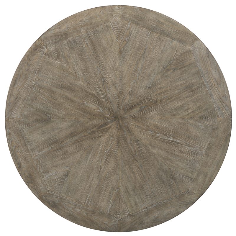 Maklaine Wood and Steel Counter Height 42