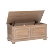 Maklaine Wood Modern Transitional Cedar Chest in Natural Finish