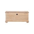 Maklaine Wood Modern Transitional Cedar Chest in Natural Finish