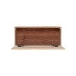 Maklaine Wood Modern Transitional Cedar Chest in Natural Finish