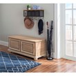 Maklaine Wood Modern Transitional Cedar Chest in Natural Finish