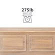 Maklaine Wood Modern Transitional Cedar Chest in Natural Finish