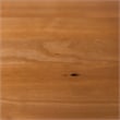 Maklaine Modern Detailed 6-Drawer Solid Wood Dresser 60 Inch Caramel