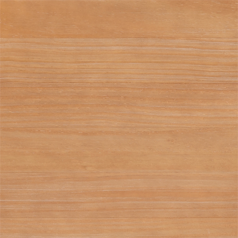 Maklaine Solid Pine Wood Double Pedestal Bench in Rustic Honey Brown