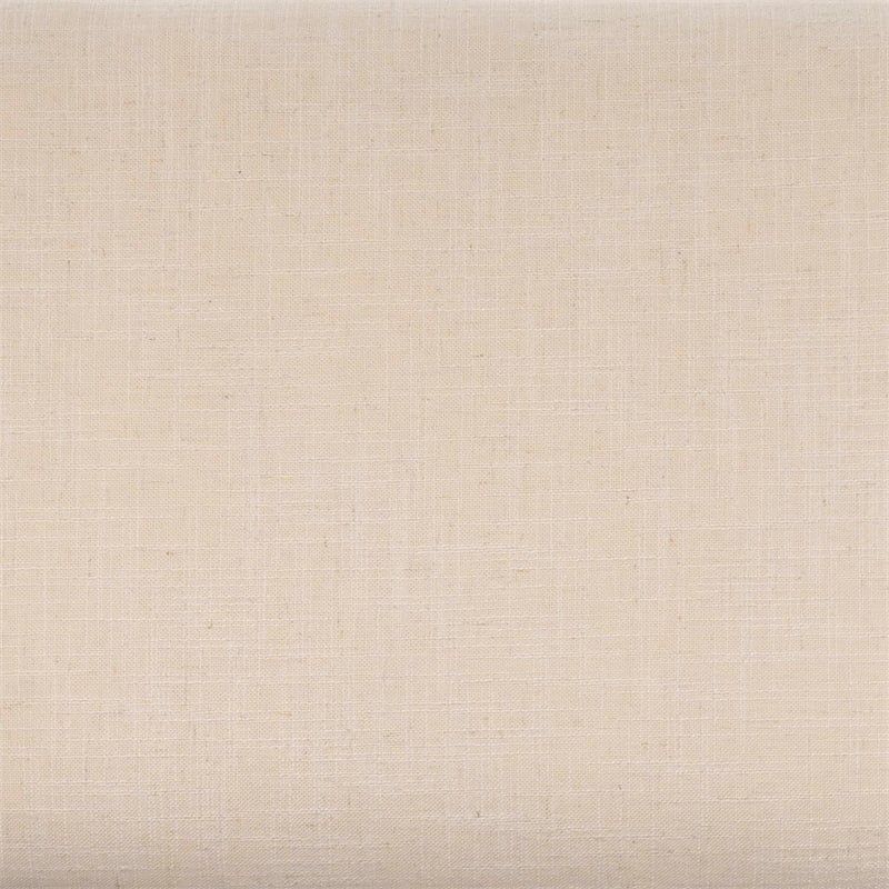 Maklaine Folding Side Chair Woven Cane Back Beige Padded Seat in Black Wood