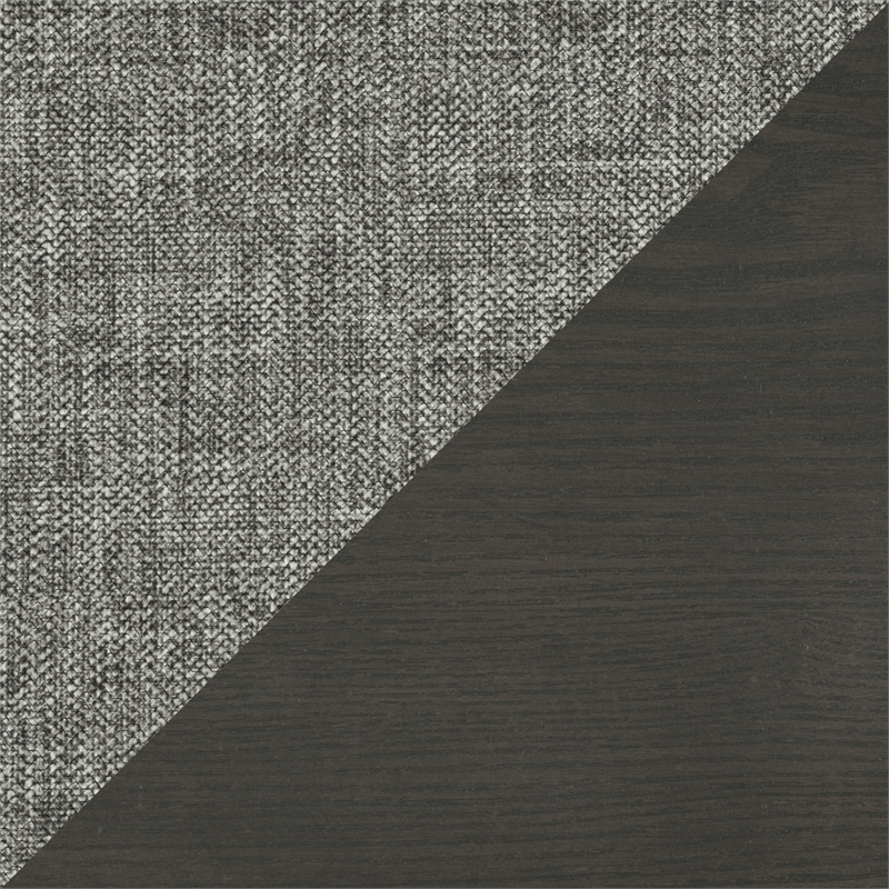 Maklaine 4 Piece Wood Counter Height Dining Set in Brownish Gray