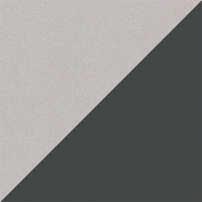 Maklaine Engineered Wood 36W Office Desk in Slate and White Spectrum