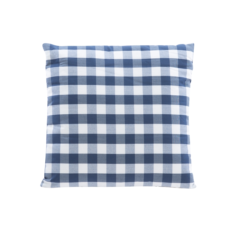 Maklaine 5 Piece Polyester Cushion/Pillow Set for Nook in Navy