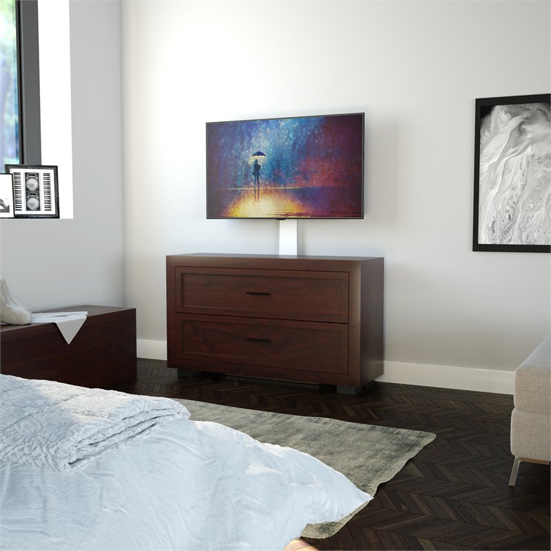 Maklaine Steel Against the Wall Standing TV Mount for 24