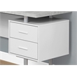 Maklaine Computer Desk Home Office Corner 70
