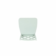 Maklaine Sturdy Lattice Back Counter Stool in Crisp Mint Green Finish