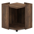 Maklaine Contemporary Litter Box Enclosure in Columbia Walnut