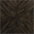 Maklaine Transitional Wood Brown Furnishings Standard Height Dining Table